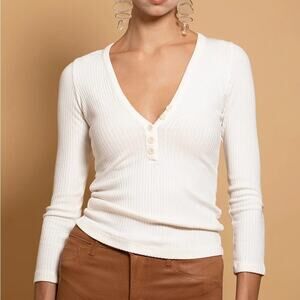Citizens of Humanity Aideen Henley Top in Champagne